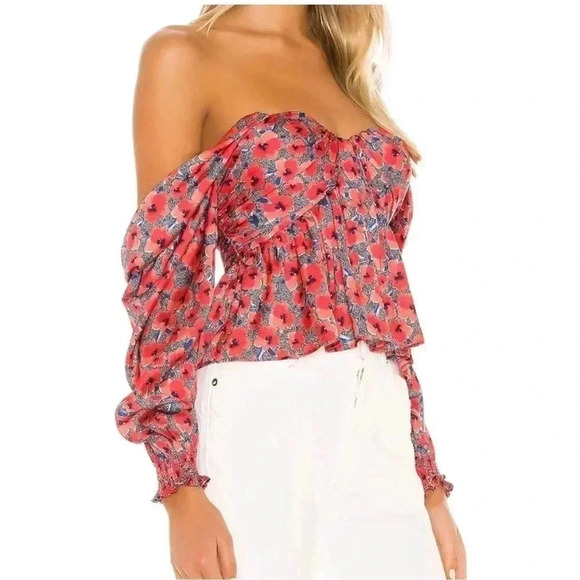 House of Harlow 1960 Burna Blouse - Picture 2 of 14